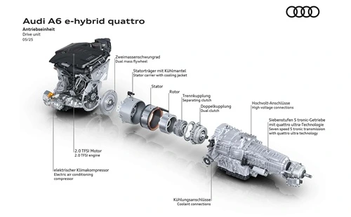 Moteur Quattro Audi A6 e-hybride